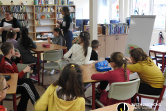 Az Eötvös iskola 3/a osztályosai a gyermekkönyvtárban - 2023. március 27.